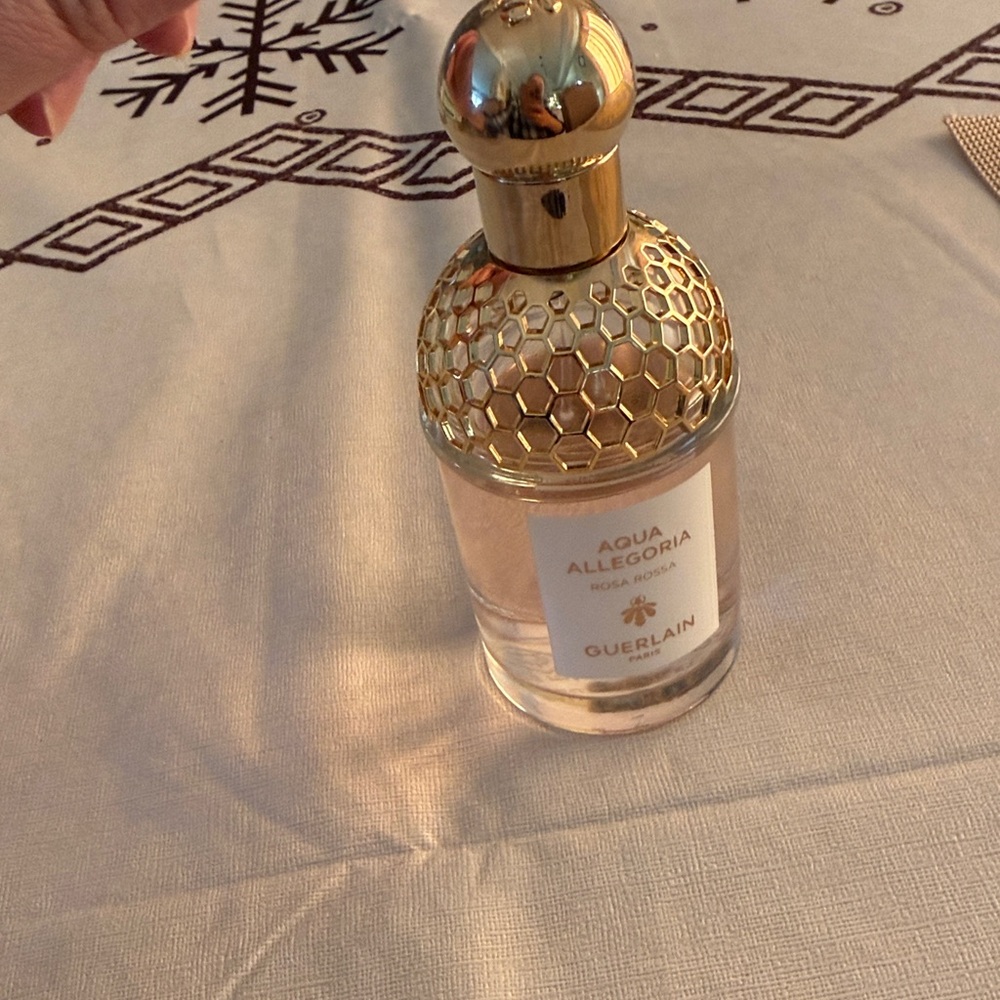 Guerlain Aqua Allegoria Rosa Rossa, 2.5 Fl. Oz., with Gold Accents - Picture 2 of 4
